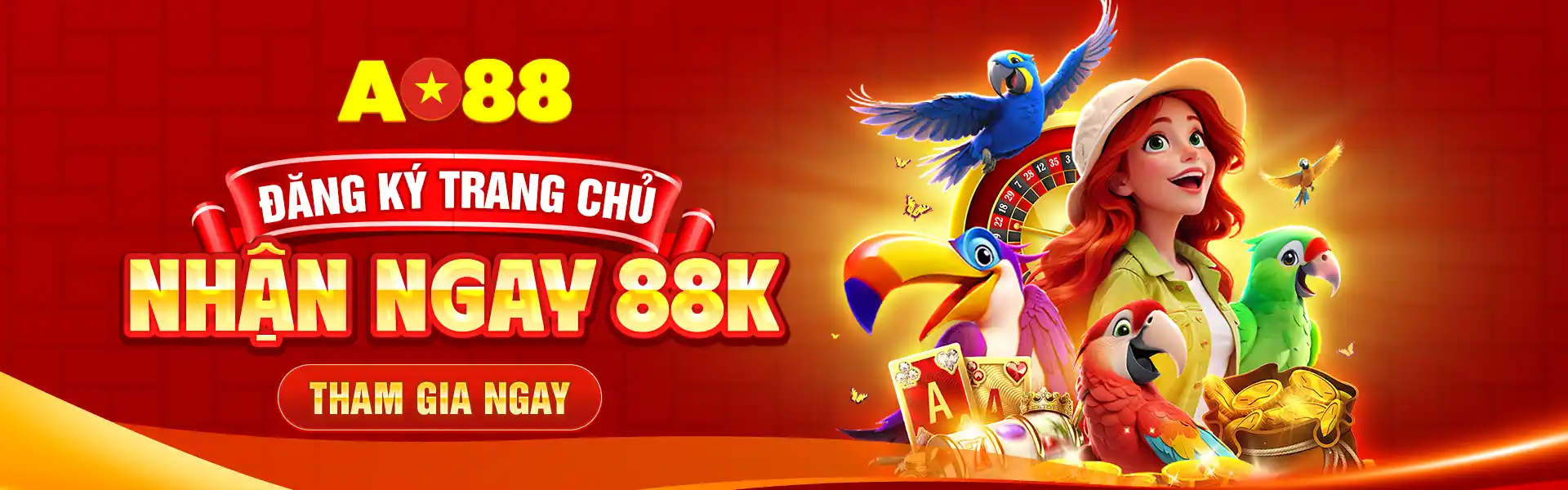 banner AO88 nhận ngay 88k